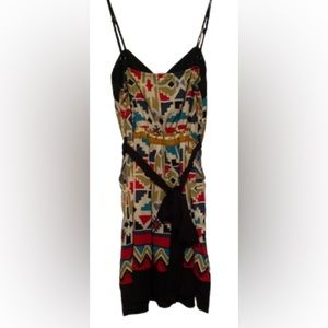 Just Ginger Dress multicolor Southwestern
